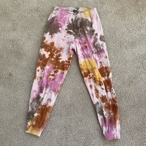 Wild fable pink tie dye sweatpants